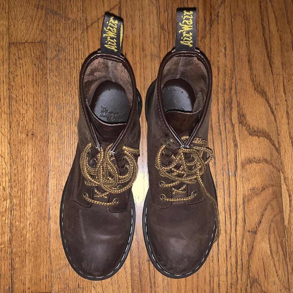 Brown Suede Doc Martens